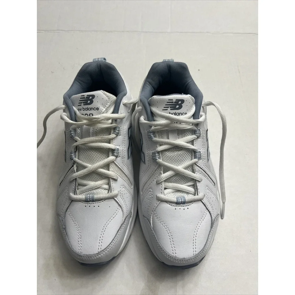 New Balance Womens 608 V5 WX608WB5 White Casual Shoes Sneakers Size 8.5 D‎